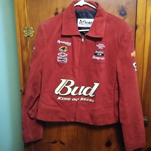 Dale Jr. #8 Women's suede jacket